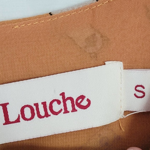 Anthropologie Louche Birte Llama Dress Small - Picture 5 of 5